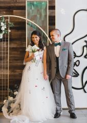 Виктория в платье "Лос-Анджелес" от Paulain