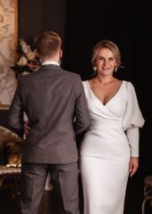 Наташенька в платье "Рейнис" бренда TWIGGY