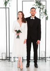 Ксения в наряде "Тинатин" от TWIGGY