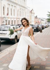 Светлана в платье "Ла Рошель" от Kira Nova