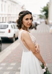 Светлана в платье "Ла Рошель" от Kira Nova