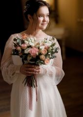 Юленька в платье "Терри" от Долины Мод