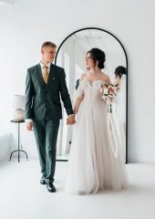 Александра в платье "Орнелла" Lara Bridal