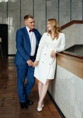 Анастасия в платье "Голди" от TWIGGY