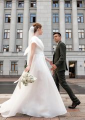 Анастасия в платье "Берта" от LL