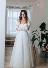 Настенька в платье Mila Sposa
