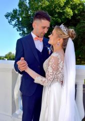 Анечка в модели платья An-52 от A.Volchkova