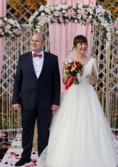 Нина в платье WD-18 от Kira Nova