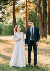 Валерия в платье WD-19 от Kira Nova